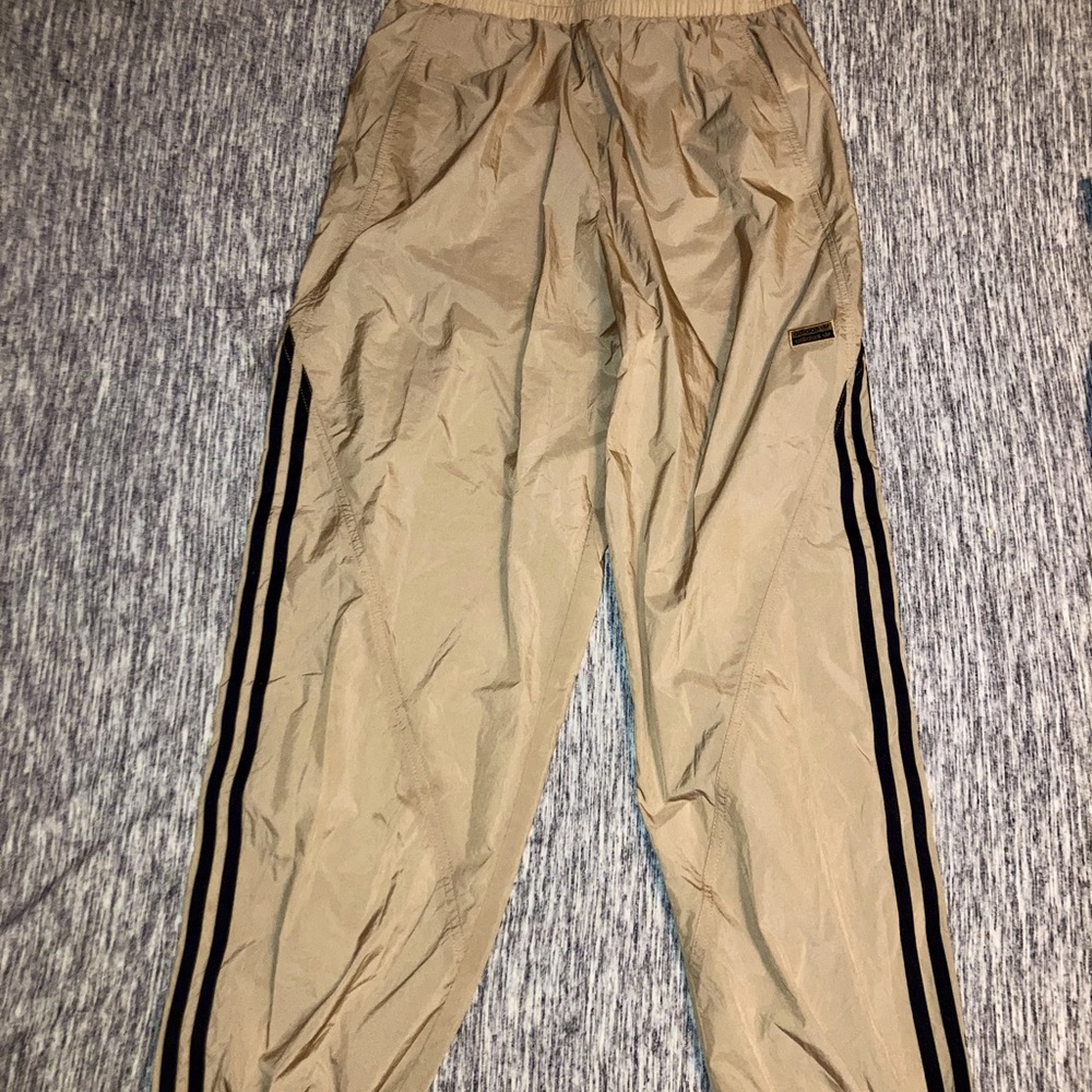 🔥ADIDAS JOGGING/LOUNGING SIDE BUTTON UP PANTS‼️